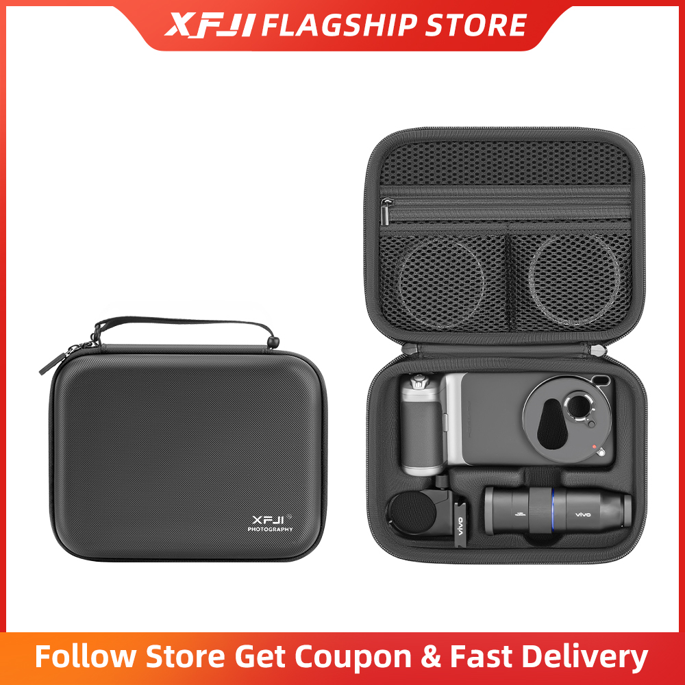 Photography Kit Vivo X300 - XFJI Storage Bag Case PU Leather