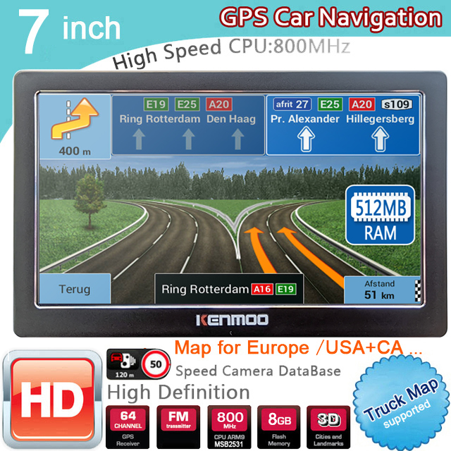 7 Inch HD GPS Portable Navigat - Photograph Mp3 recension och pris