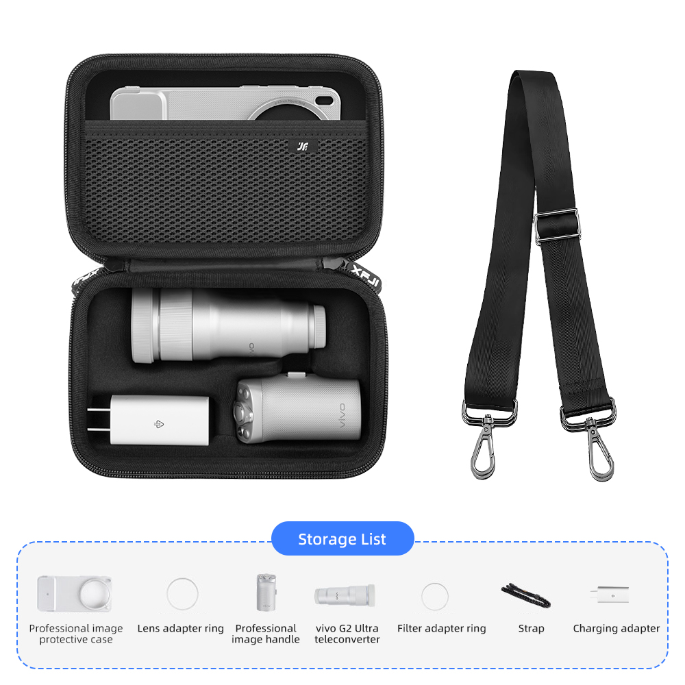 XFJI Storage Bag Case PU Drop- - Photography Kit Vivo X300 recension och pris