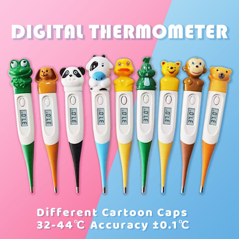 1pc Baby Cartoon Digital Therm - Photography Duck recension och pris