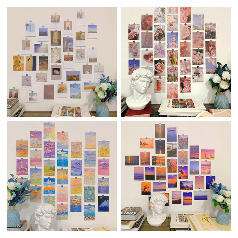 30Pcs Romantic Art Posters Sti - Photography Background recension och pris