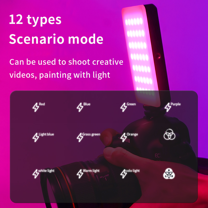 RGB Video Light Portable LED C - Photography Bulb recension och pris
