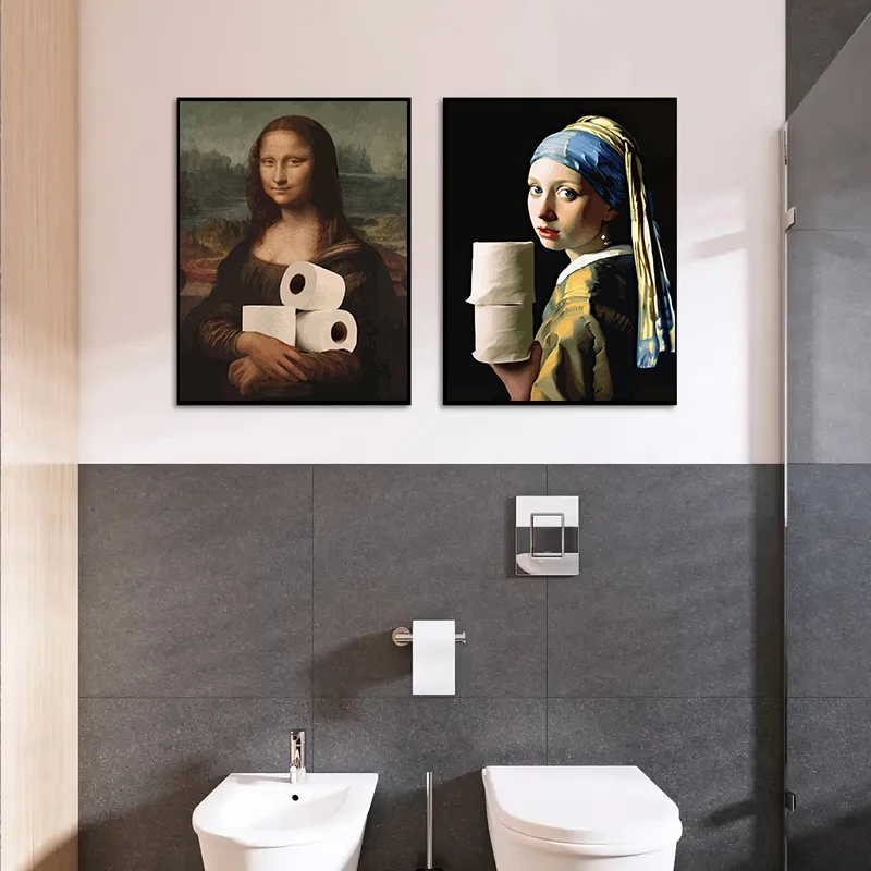 Funny Pinching Nose Mona Lisa  - Photography Duck recension och pris