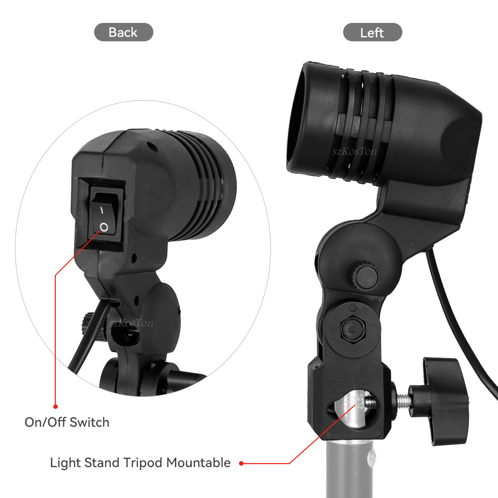 Single Head Bulb Holder E27 So - Photography Bulb recension och pris