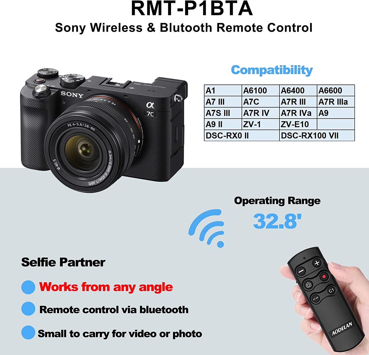 Camera Wireless Bluetooth Remo - Sony Camera A7 Iv recension och pris