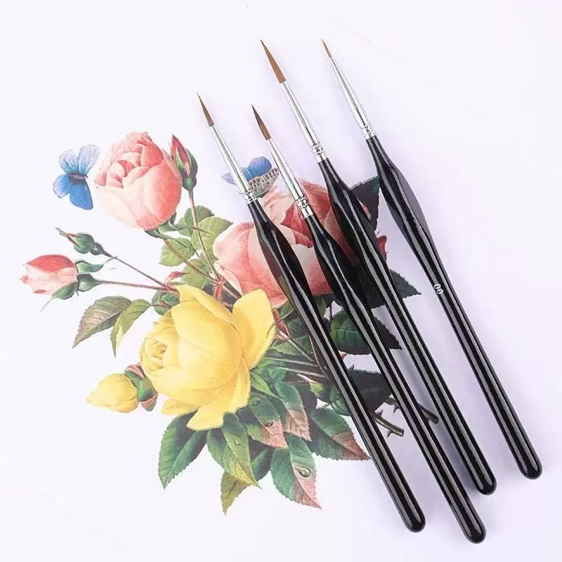 11PCS Black Sable Hair Fine Pa - Photography Fine Art recension och pris