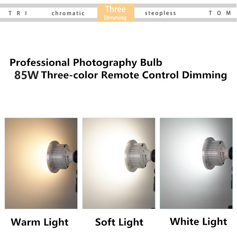 85W LED Photographic Lighting  - Photography Bulb recension och pris