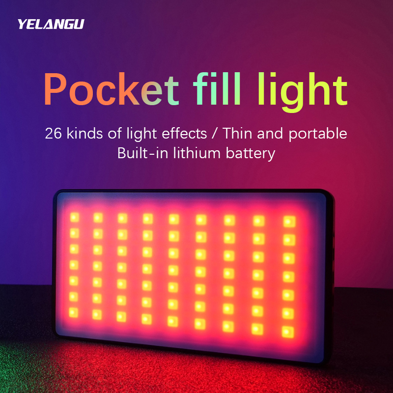 YELANGU RGB LED Video Light W1 - Photography Bulb recension och pris