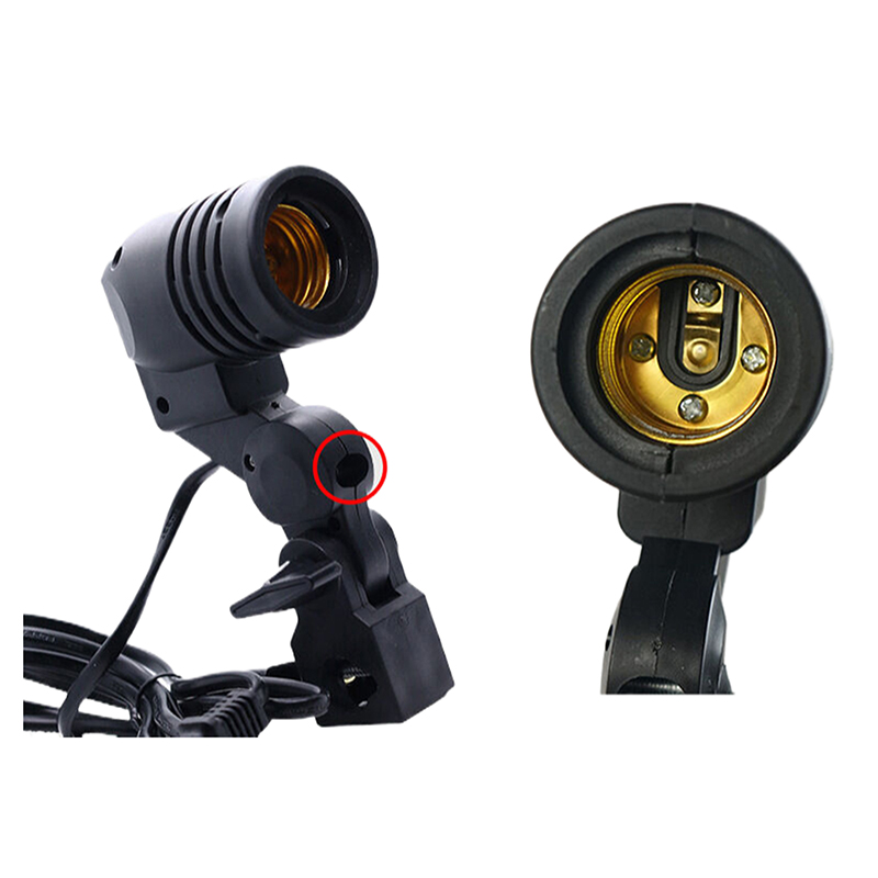 E27 AC Socket Lamp Single Head - Photography Bulb recension och pris