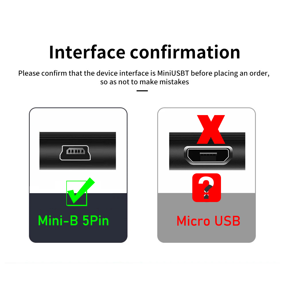 Type C to Mini USB Cable Ultra - Photograph Mp3 recension och pris