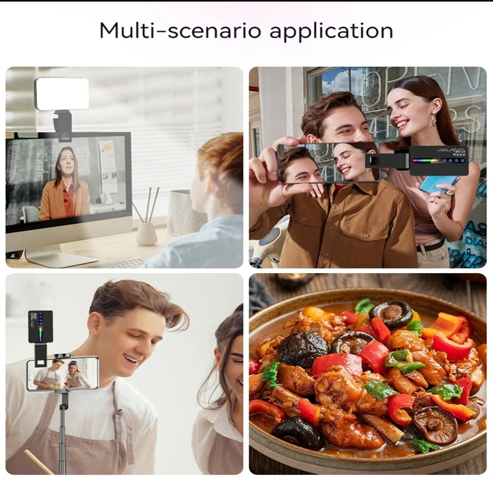 LED RGB Camera Light Full Colo - Photography Bulb recension och pris