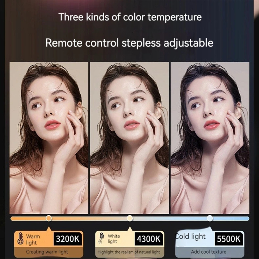 LED RGB Camera Light Full Colo - Photography Bulb recension och pris