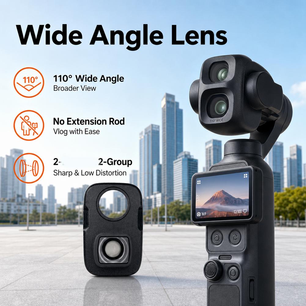 For DJI Osmo Pocket 4pro Wide- - Photography And Videography recension och pris
