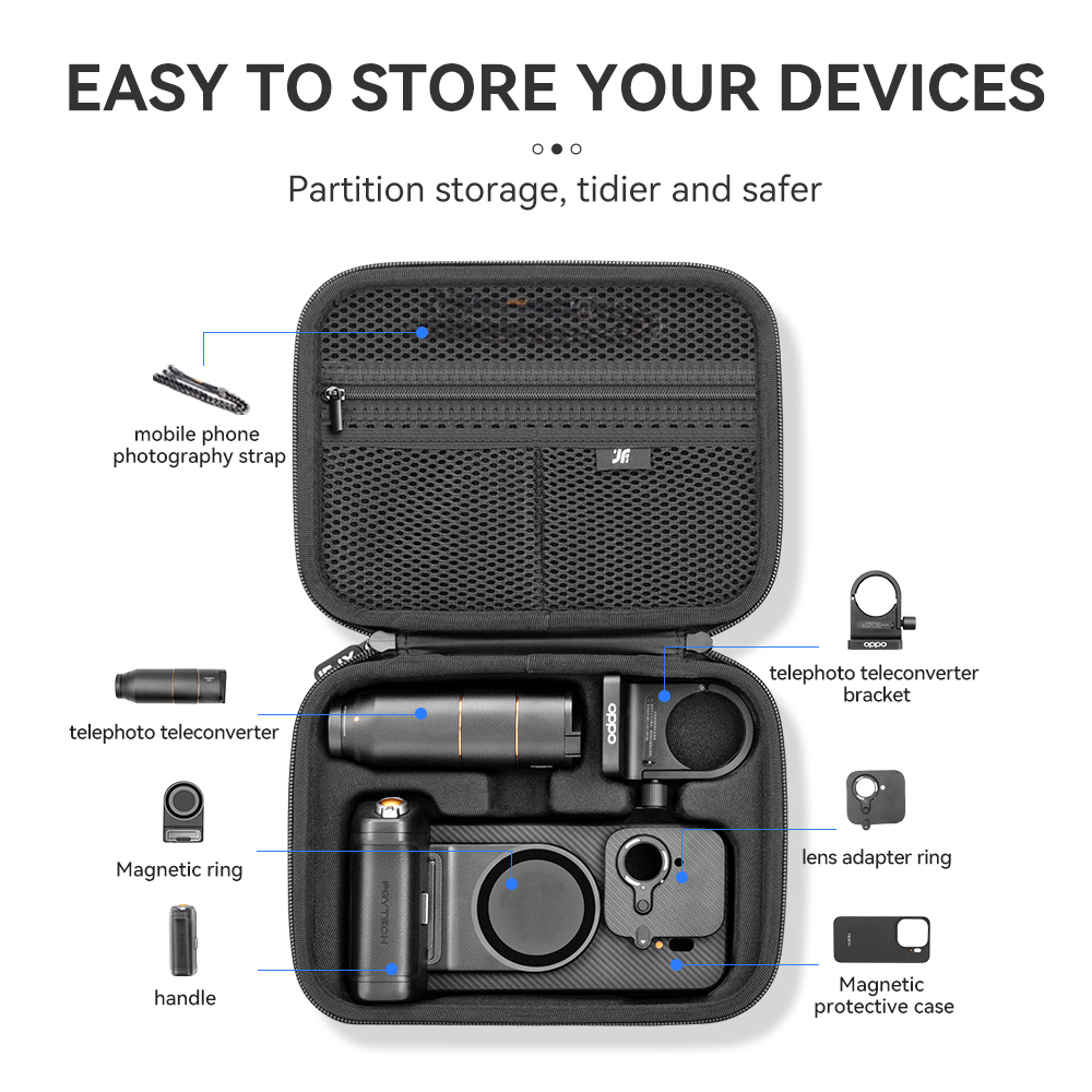 XFJI Storage Bag Case PU Leath - Photography Kit Vivo X300 recension och pris