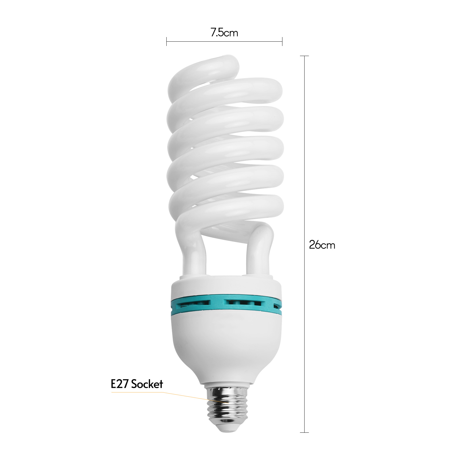 Andoer Spiral Fluorescent Ligh - Photography Bulb recension och pris