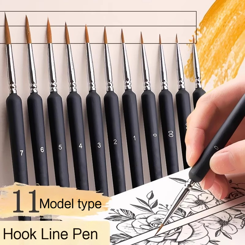 4/5/8/10/11Pcs Borrence Brush  - Photography Fine Art recension och pris