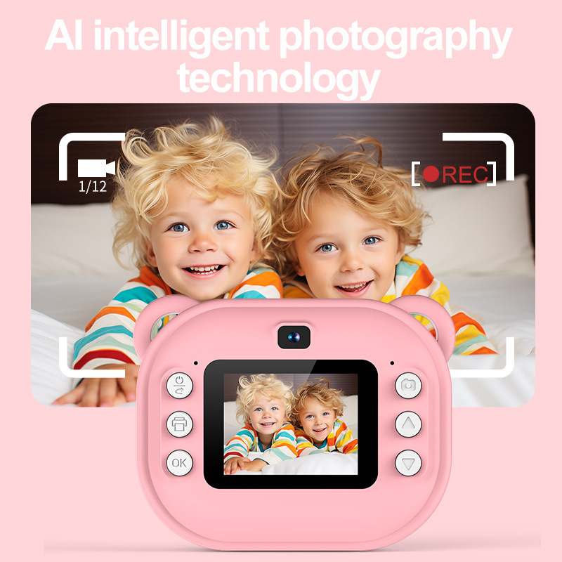 Children Thermal Print Camera  - Photography And Videography recension och pris