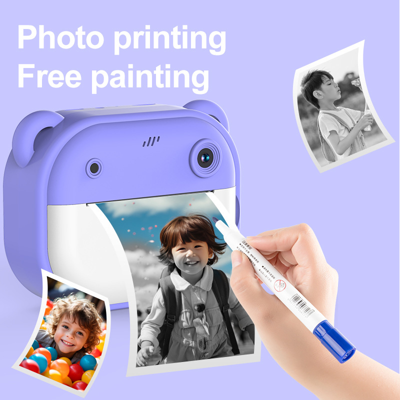 Children Thermal Print Camera  - Photography And Videography recension och pris