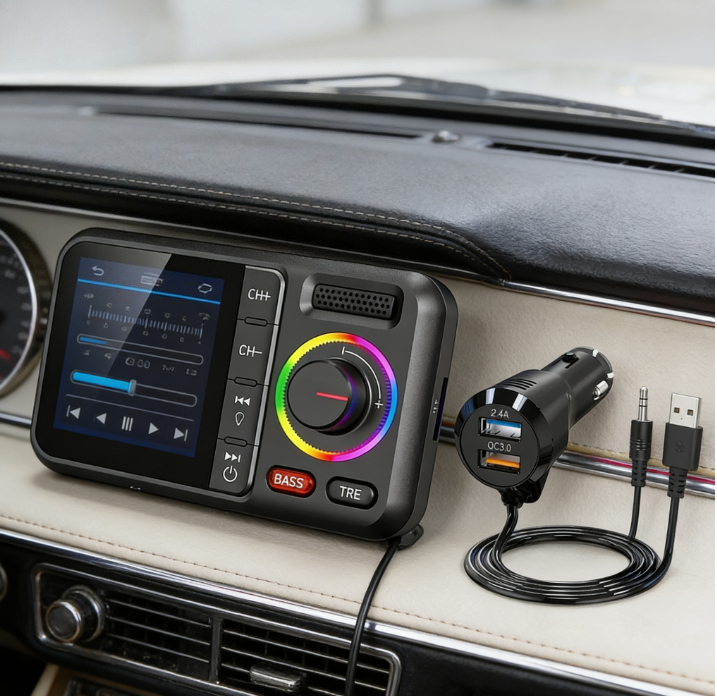 Wireless FM Transmitter with B - Photograph Mp3 recension och pris